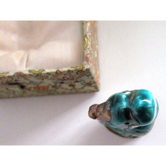 VTG Asian Porcelain QiLin Animal Unicorn Figurine with Box - Blessings & Luck - Picture 10 of 16